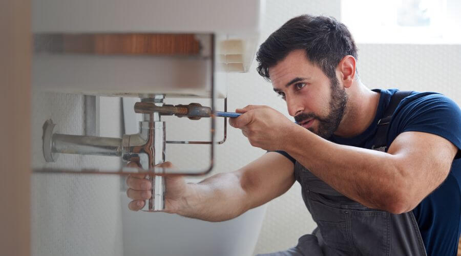 Sink faucet installation in Weed, NM